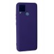 Newface Realme C15 Kılıf Nano içi Kadife Silikon - Mor Newface Realme C15 Kılıf Nano içi Kadife Silikon - Mor