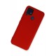 Newface Realme C25 Kılıf Nano içi Kadife Silikon - Kırmızı Newface Realme C25 Kılıf Nano içi Kadife Silikon - Kırmızı