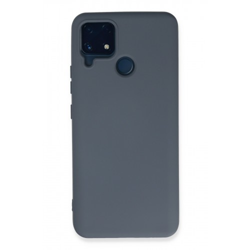 Newface Realme C25 Kılıf Nano içi Kadife Silikon - Gri Newface Realme C25 Kılıf Nano içi Kadife Silikon - Gri