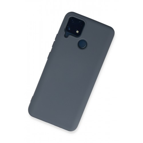 Newface Realme C25 Kılıf Nano içi Kadife Silikon - Gri Newface Realme C25 Kılıf Nano içi Kadife Silikon - Gri