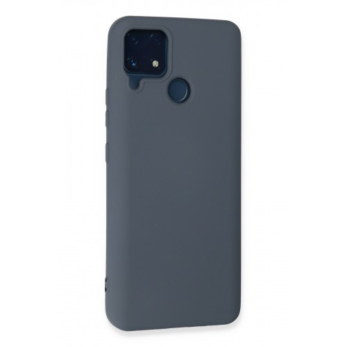 Newface Realme C25 Kılıf Nano içi Kadife Silikon - Gri Newface Realme C25 Kılıf Nano içi Kadife Silikon - Gri