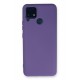 Newface Realme C25 Kılıf Nano içi Kadife Silikon - Mor Newface Realme C25 Kılıf Nano içi Kadife Silikon - Mor