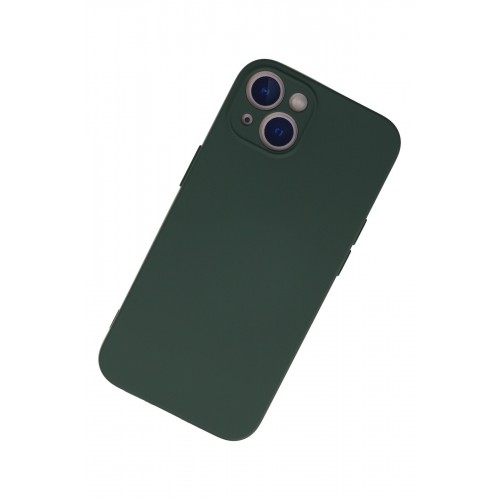 Newface iPhone 13 Mini Kılıf Nano içi Kadife Silikon - Koyu Yeşil Newface iPhone 13 Mini Kılıf Nano içi Kadife Silikon - Koyu Yeşil