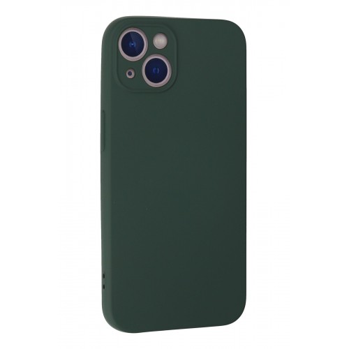 Newface iPhone 13 Mini Kılıf Nano içi Kadife Silikon - Koyu Yeşil Newface iPhone 13 Mini Kılıf Nano içi Kadife Silikon - Koyu Yeşil