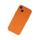 Newface iPhone 13 Mini Kılıf Nano içi Kadife Silikon - Turuncu Newface iPhone 13 Mini Kılıf Nano içi Kadife Silikon - Turuncu