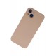 Newface iPhone 13 Mini Kılıf Nano içi Kadife Silikon - Pudra Newface iPhone 13 Mini Kılıf Nano içi Kadife Silikon - Pudra