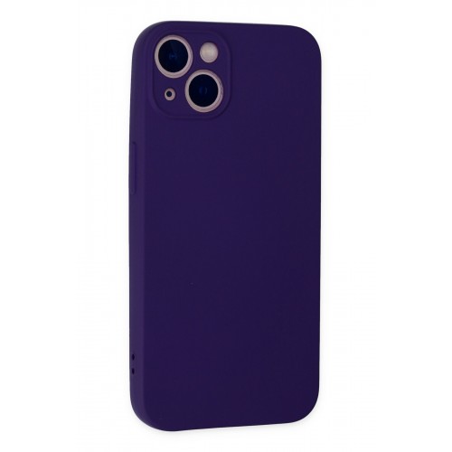 Newface iPhone 13 Mini Kılıf Nano içi Kadife Silikon - Mor Newface iPhone 13 Mini Kılıf Nano içi Kadife Silikon - Mor