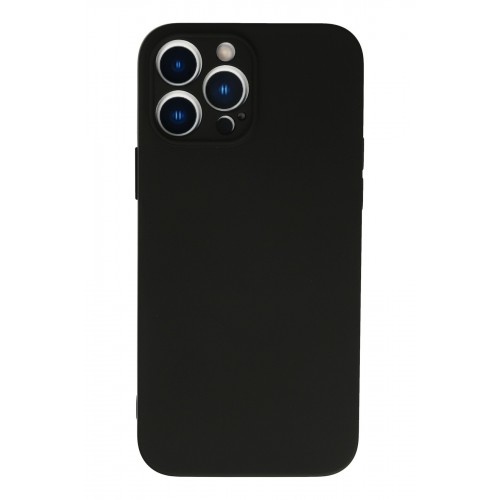 Newface iPhone 13 Pro Kılıf Nano içi Kadife Silikon - Siyah Newface iPhone 13 Pro Kılıf Nano içi Kadife Silikon - Siyah