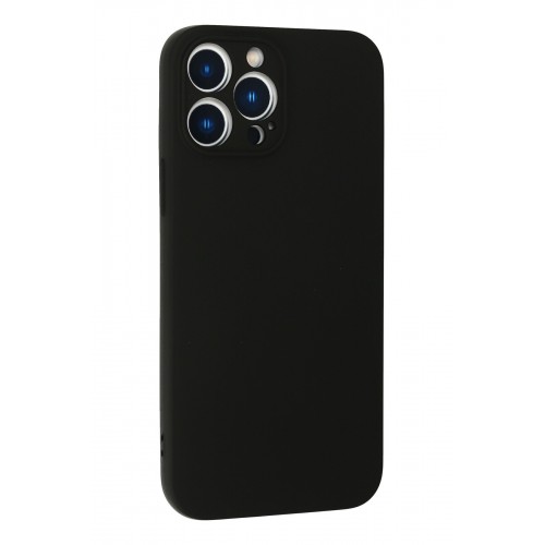 Newface iPhone 13 Pro Kılıf Nano içi Kadife Silikon - Siyah Newface iPhone 13 Pro Kılıf Nano içi Kadife Silikon - Siyah