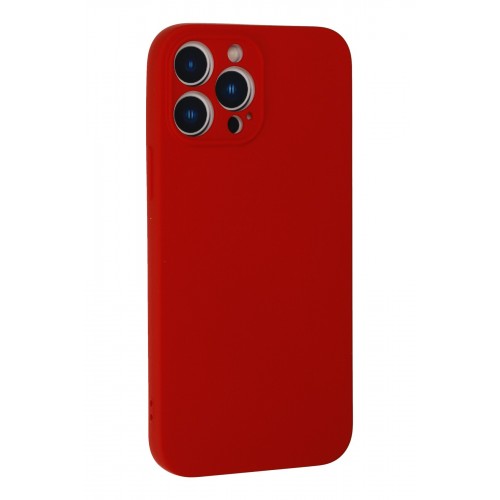 Newface iPhone 13 Pro Kılıf Nano içi Kadife Silikon - Kırmızı Newface iPhone 13 Pro Kılıf Nano içi Kadife Silikon - Kırmızı
