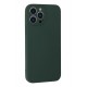 Newface iPhone 13 Pro Kılıf Nano içi Kadife Silikon - Koyu Yeşil Newface iPhone 13 Pro Kılıf Nano içi Kadife Silikon - Koyu Yeşil