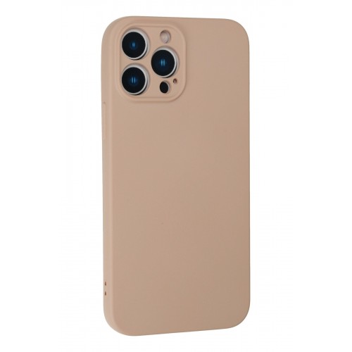 Newface iPhone 13 Pro Kılıf Nano içi Kadife Silikon - Pudra Newface iPhone 13 Pro Kılıf Nano içi Kadife Silikon - Pudra