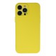 Newface iPhone 13 Pro Max Kılıf Nano içi Kadife Silikon - Sarı Newface iPhone 13 Pro Max Kılıf Nano içi Kadife Silikon - Sarı