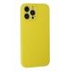 Newface iPhone 13 Pro Max Kılıf Nano içi Kadife Silikon - Sarı Newface iPhone 13 Pro Max Kılıf Nano içi Kadife Silikon - Sarı