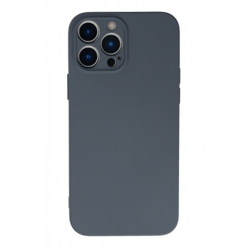 Newface iPhone 13 Pro Max Kılıf Nano içi Kadife Silikon - Gri Newface iPhone 13 Pro Max Kılıf Nano içi Kadife Silikon - Gri
