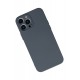Newface iPhone 13 Pro Max Kılıf Nano içi Kadife Silikon - Gri Newface iPhone 13 Pro Max Kılıf Nano içi Kadife Silikon - Gri