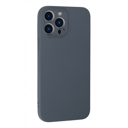 Newface iPhone 13 Pro Max Kılıf Nano içi Kadife Silikon - Gri Newface iPhone 13 Pro Max Kılıf Nano içi Kadife Silikon - Gri