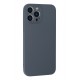 Newface iPhone 13 Pro Max Kılıf Nano içi Kadife Silikon - Gri Newface iPhone 13 Pro Max Kılıf Nano içi Kadife Silikon - Gri