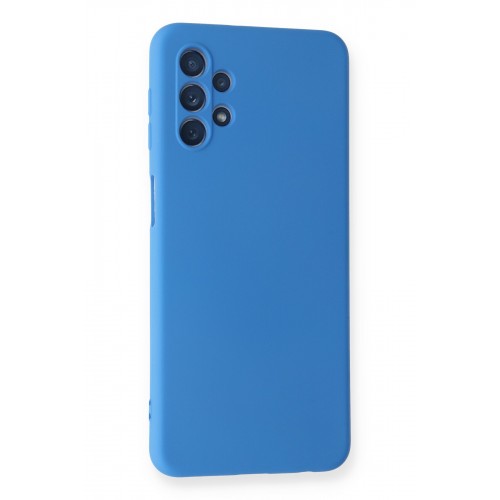 Newface Samsung Galaxy A52S Kılıf Nano içi Kadife Silikon - Mavi Newface Samsung Galaxy A52S Kılıf Nano içi Kadife Silikon - Mavi