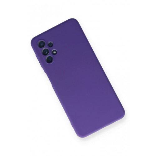 Newface Samsung Galaxy A52S Kılıf Nano içi Kadife Silikon - Mor Newface Samsung Galaxy A52S Kılıf Nano içi Kadife Silikon - Mor
