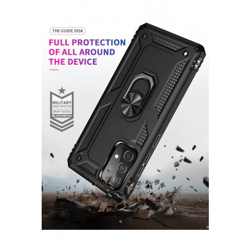 Newface Samsung Galaxy A52S Kılıf Sofya Yüzüklü Silikon Kapak - Siyah Newface Samsung Galaxy A52S Kılıf Sofya Yüzüklü Silikon Kapak - Siyah