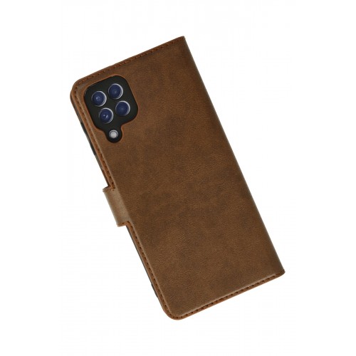 Newface Samsung Galaxy M32 Kılıf Trend S Plus Kapaklı Kılıf - Taba Newface Samsung Galaxy M32 Kılıf Trend S Plus Kapaklı Kılıf - Taba