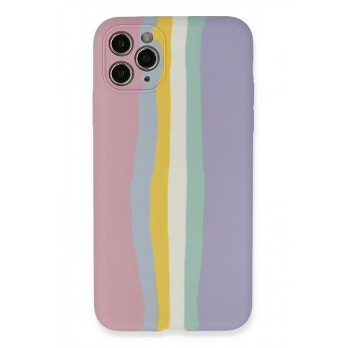 Newface iPhone 11 Pro Kılıf Ebruli Lansman Silikon - Pembe-Lila Newface iPhone 11 Pro Kılıf Ebruli Lansman Silikon - Pembe-Lila