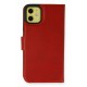 Newface iPhone 13 Mini Kılıf Trend S Plus Kapaklı Kılıf - Kırmızı Newface iPhone 13 Mini Kılıf Trend S Plus Kapaklı Kılıf - Kırmızı