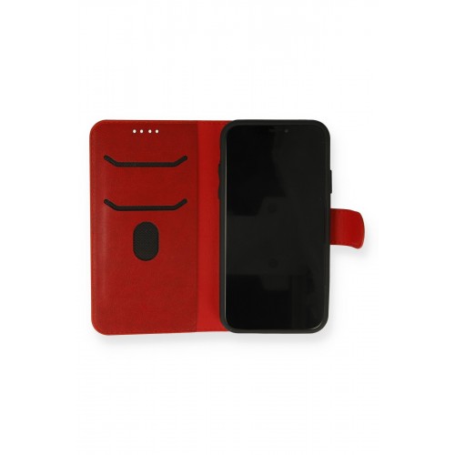 Newface iPhone 13 Mini Kılıf Trend S Plus Kapaklı Kılıf - Kırmızı Newface iPhone 13 Mini Kılıf Trend S Plus Kapaklı Kılıf - Kırmızı