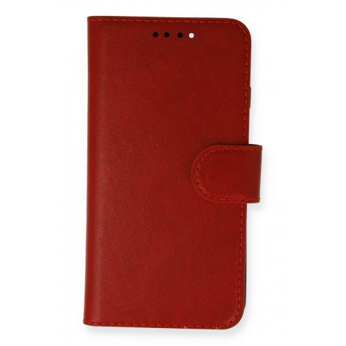 Newface iPhone 13 Mini Kılıf Trend S Plus Kapaklı Kılıf - Kırmızı Newface iPhone 13 Mini Kılıf Trend S Plus Kapaklı Kılıf - Kırmızı