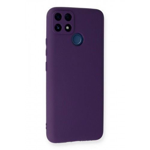 Newface Realme C25s Kılıf First Silikon - Mor Newface Realme C25s Kılıf First Silikon - Mor