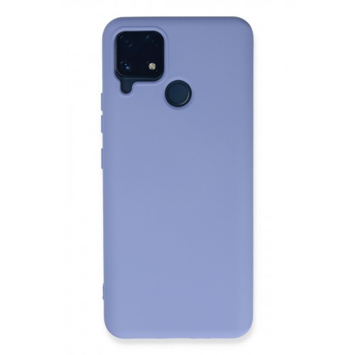 Newface Realme C25s Kılıf Nano içi Kadife Silikon - Lila Newface Realme C25s Kılıf Nano içi Kadife Silikon - Lila