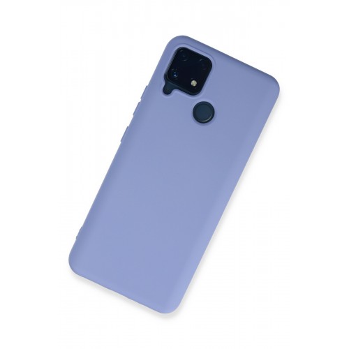 Newface Realme C25s Kılıf Nano içi Kadife Silikon - Lila Newface Realme C25s Kılıf Nano içi Kadife Silikon - Lila
