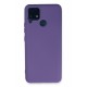 Newface Realme C25s Kılıf Nano içi Kadife Silikon - Mor Newface Realme C25s Kılıf Nano içi Kadife Silikon - Mor