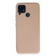 Newface Realme C25s Kılıf Nano içi Kadife Silikon - Pudra Newface Realme C25s Kılıf Nano içi Kadife Silikon - Pudra