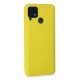 Newface Realme C25s Kılıf Nano içi Kadife Silikon - Sarı Newface Realme C25s Kılıf Nano içi Kadife Silikon - Sarı