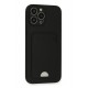 Newface iPhone 13 Pro Max Kılıf Kelvin Kartvizitli Silikon - Siyah Newface iPhone 13 Pro Max Kılıf Kelvin Kartvizitli Silikon - Siyah