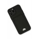 Newface iPhone 13 Pro Max Kılıf Kelvin Kartvizitli Silikon - Siyah Newface iPhone 13 Pro Max Kılıf Kelvin Kartvizitli Silikon - Siyah