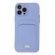 Newface iPhone 13 Pro Max Kılıf Kelvin Kartvizitli Silikon - Lila Newface iPhone 13 Pro Max Kılıf Kelvin Kartvizitli Silikon - Lila