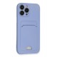 Newface iPhone 13 Pro Max Kılıf Kelvin Kartvizitli Silikon - Lila Newface iPhone 13 Pro Max Kılıf Kelvin Kartvizitli Silikon - Lila