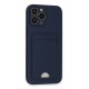 Newface iPhone 13 Pro Max Kılıf Kelvin Kartvizitli Silikon - Lacivert