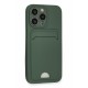 Newface iPhone 13 Pro Kılıf Kelvin Kartvizitli Silikon - Koyu Yeşil Newface iPhone 13 Pro Kılıf Kelvin Kartvizitli Silikon - Koyu Yeşil