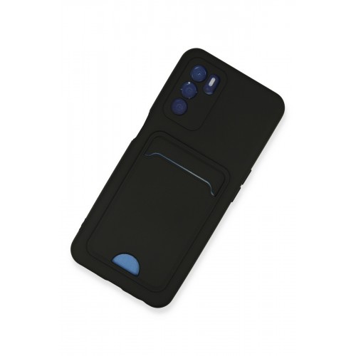 Newface Oppo A16 Kılıf Kelvin Kartvizitli Silikon - Siyah Newface Oppo A16 Kılıf Kelvin Kartvizitli Silikon - Siyah