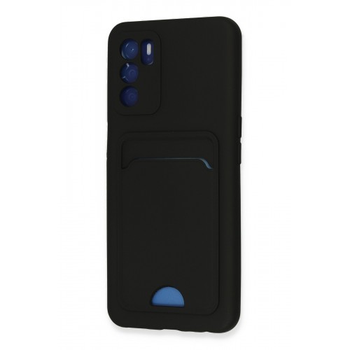 Newface Oppo A16 Kılıf Kelvin Kartvizitli Silikon - Siyah Newface Oppo A16 Kılıf Kelvin Kartvizitli Silikon - Siyah