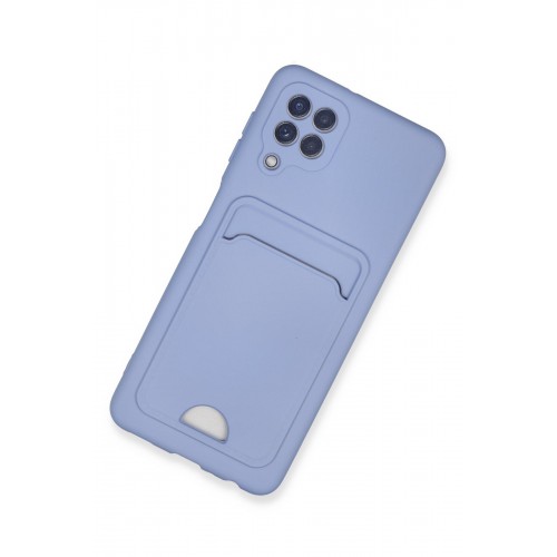 Newface Samsung Galaxy A22 Kılıf Kelvin Kartvizitli Silikon - Lila Newface Samsung Galaxy A22 Kılıf Kelvin Kartvizitli Silikon - Lila