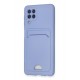 Newface Samsung Galaxy A22 Kılıf Kelvin Kartvizitli Silikon - Lila Newface Samsung Galaxy A22 Kılıf Kelvin Kartvizitli Silikon - Lila