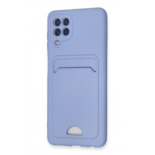 Newface Samsung Galaxy M32 Kılıf Kelvin Kartvizitli Silikon - Lila Newface Samsung Galaxy M32 Kılıf Kelvin Kartvizitli Silikon - Lila