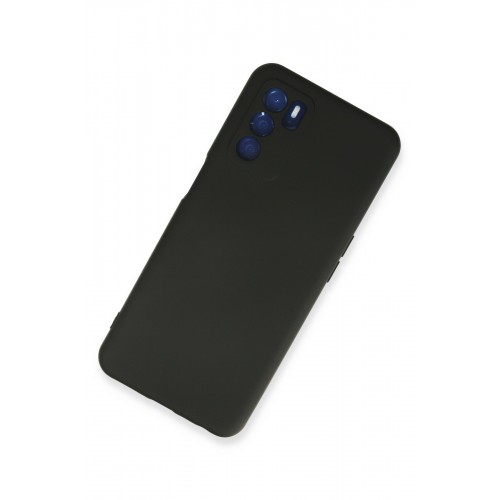 Newface Oppo A16 Kılıf Nano içi Kadife Silikon - Siyah Newface Oppo A16 Kılıf Nano içi Kadife Silikon - Siyah