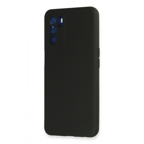 Newface Oppo A16 Kılıf Nano içi Kadife Silikon - Siyah Newface Oppo A16 Kılıf Nano içi Kadife Silikon - Siyah