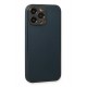 Newface iPhone 13 Pro Kılıf Coco Deri Silikon Kapak - Mavi Newface iPhone 13 Pro Kılıf Coco Deri Silikon Kapak - Mavi